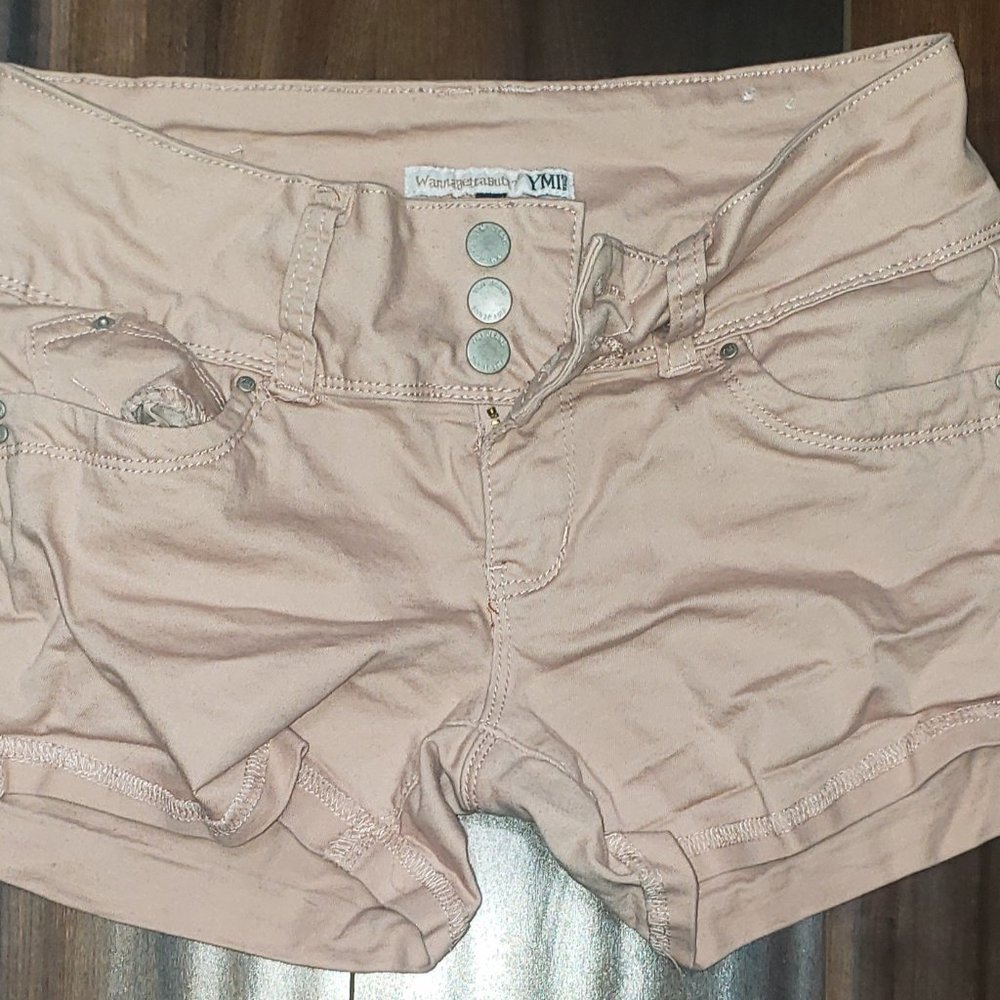YMI pink shorts